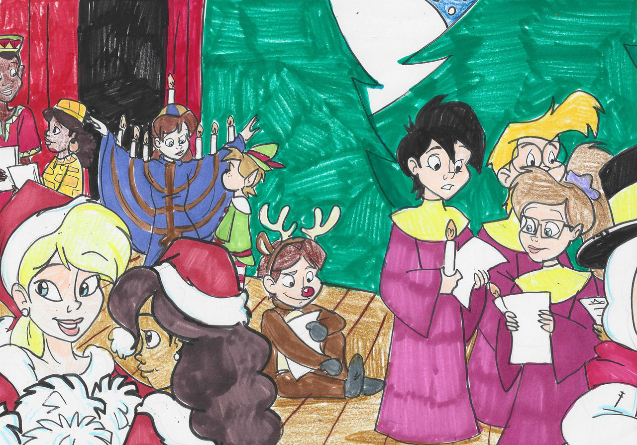 Deviantart Jr. High Christmas pageant in Anaheim Junior High school by susanmaravilla on ...