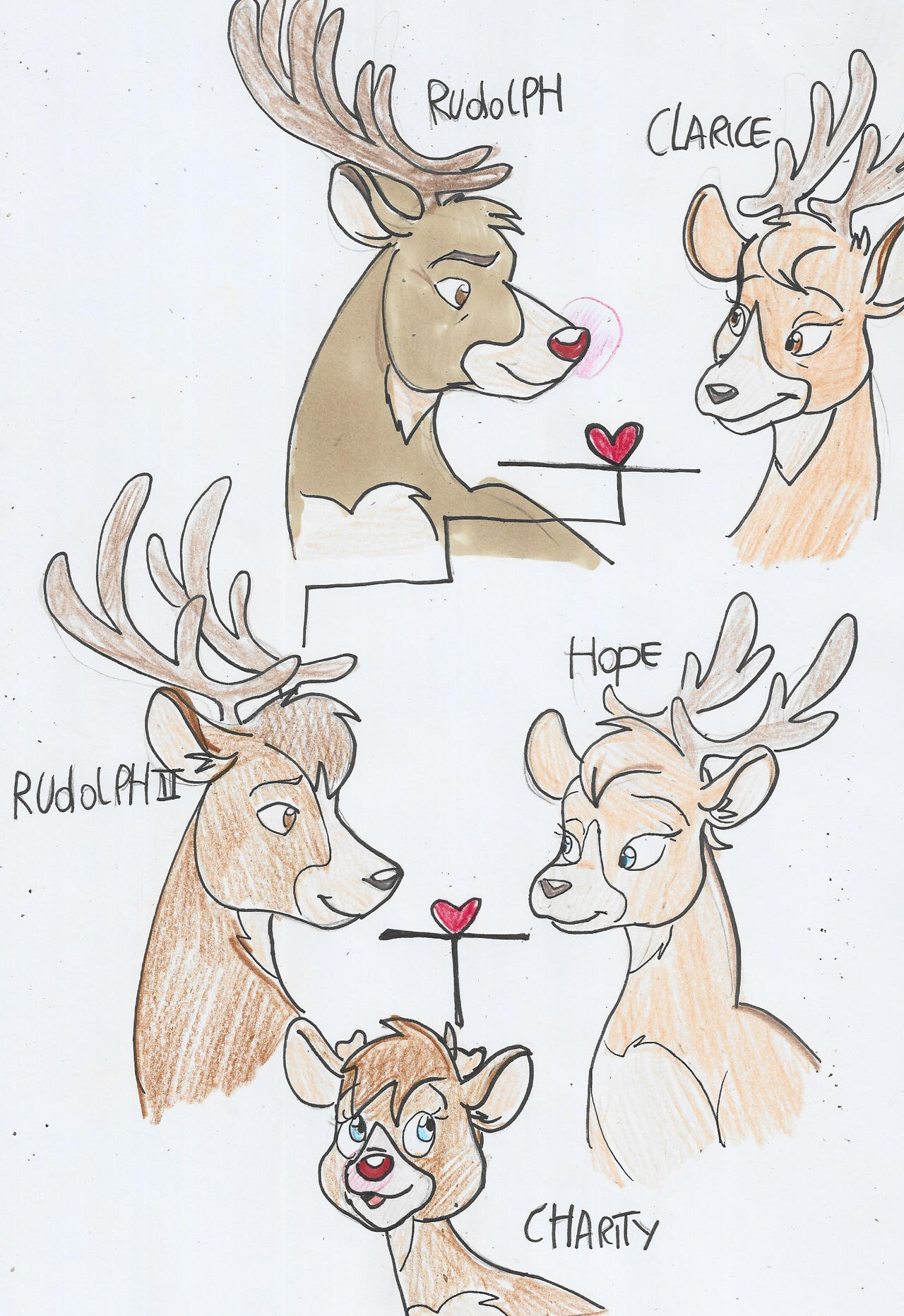 Disney Universe rudolph's family by susanmaravilla on DeviantArt