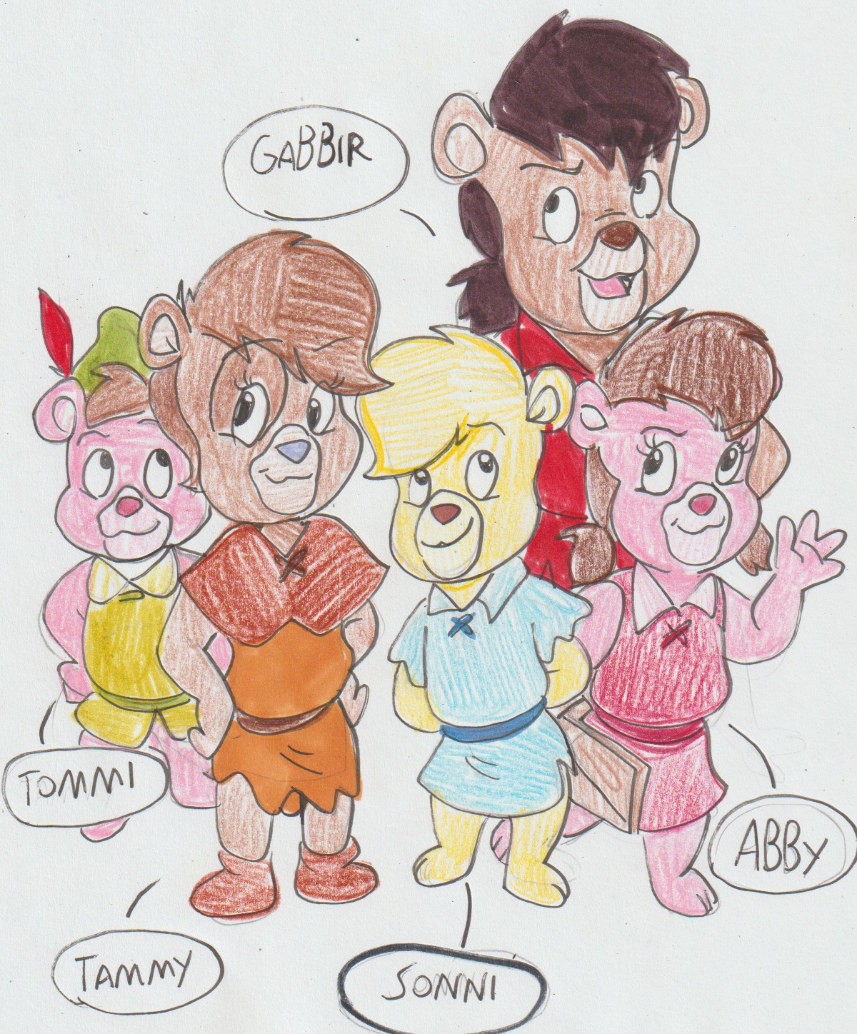 Deviantart Gummi New Gummi Kids by susanmaravilla on DeviantArt