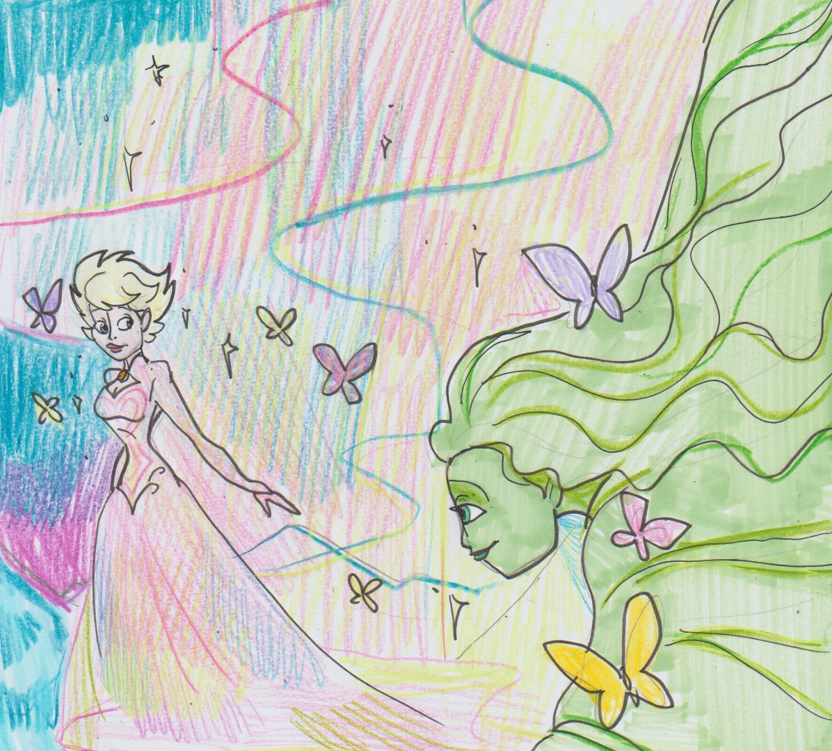 Disney universe: Lady Boreal and Spring Sprite by susanmaravilla on ...