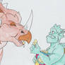 Broadway and the Styracosaurus