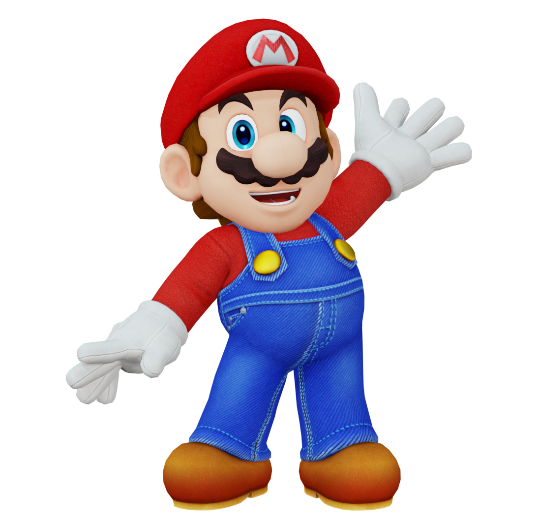 Mario render by NoobyYT on DeviantArt