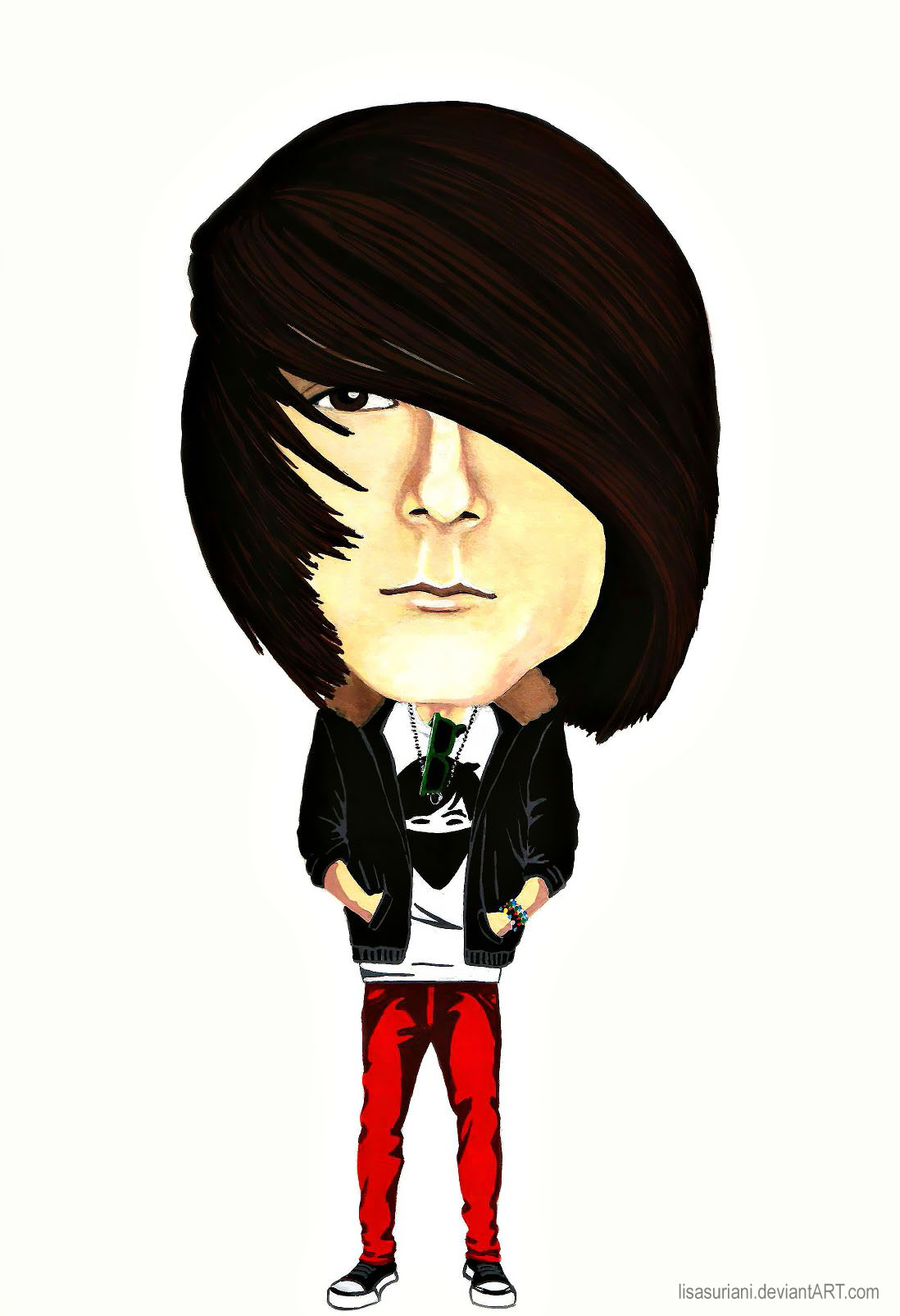 Mason Musso Caricature