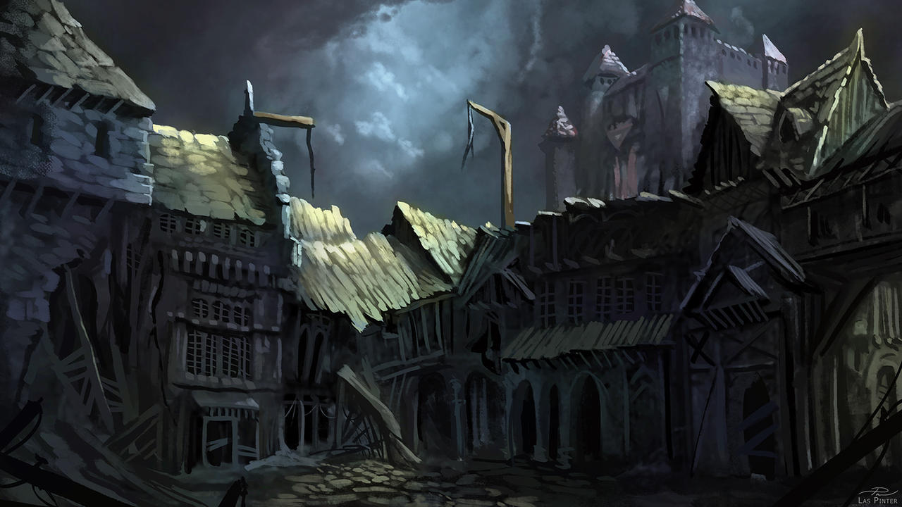 Abandoned Hamlet Commission By Laspinter On DeviantArt