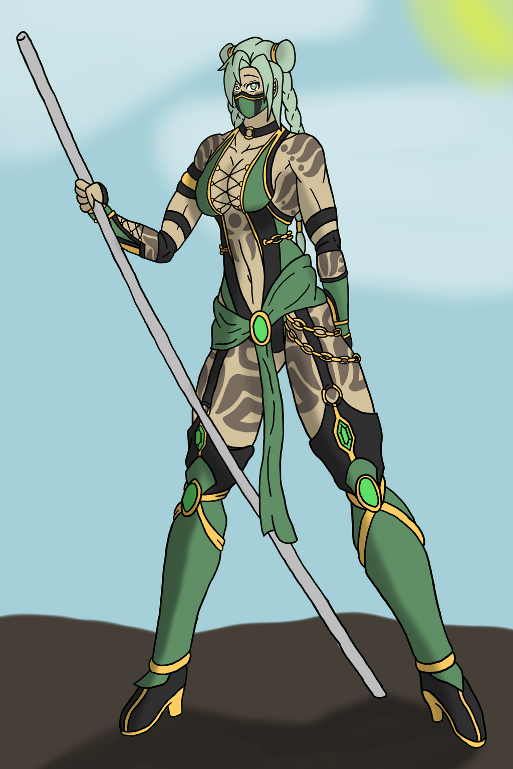 Mothra Lea (Jade cosplay)