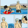 Commission: Surfing Lessons
