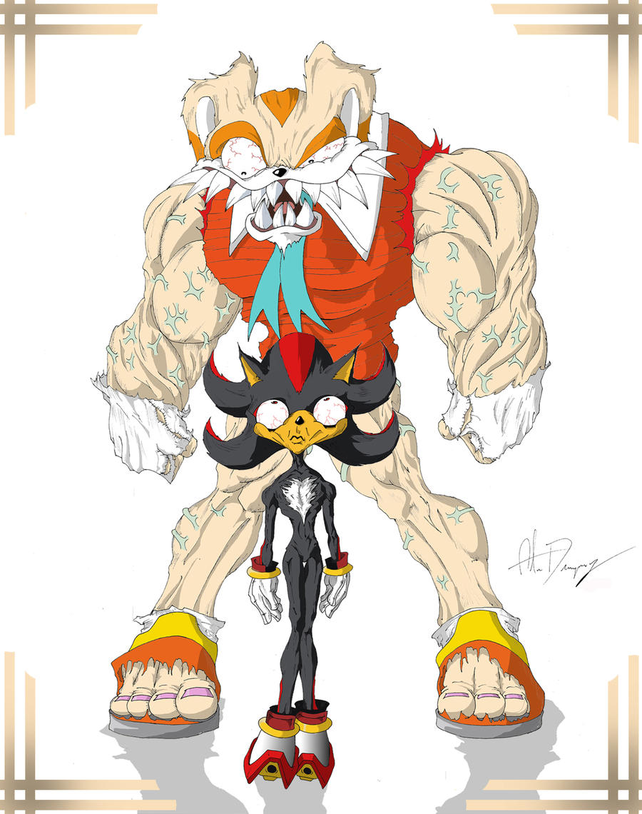 Cream and Shadow by Blizarro on DeviantArt