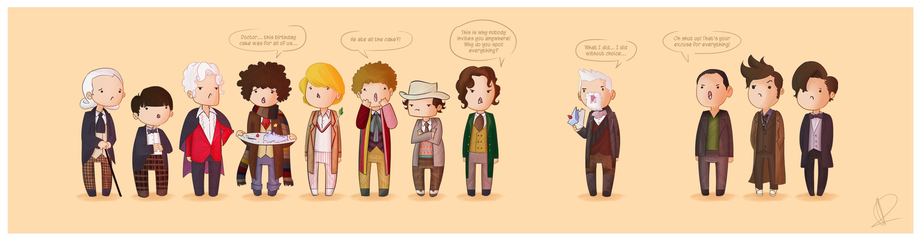 doctor who chibi comics