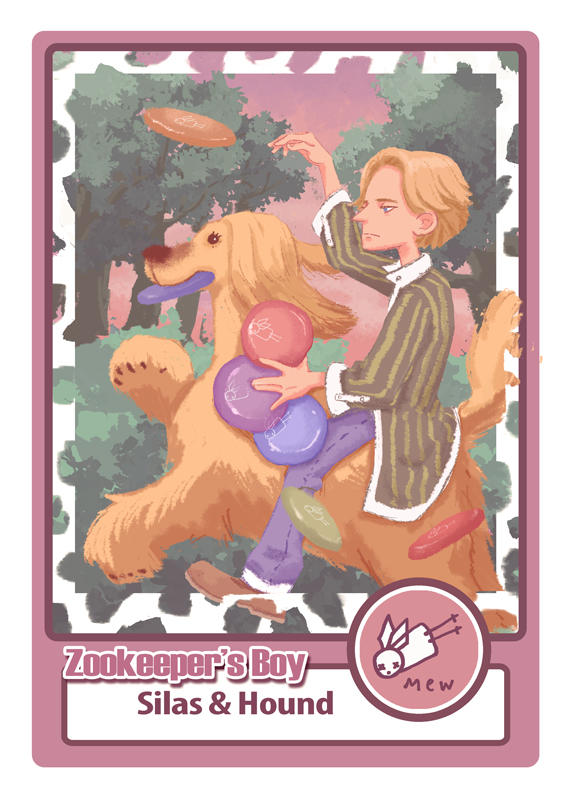 Mew ( band ) Zookeeper's Boy Card - Silas