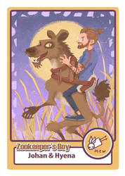 Mew ( band ) Zookeeper's Boy Card - Johan