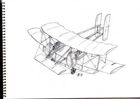 Speed Art Trade: 'Wooden Aeroplane'