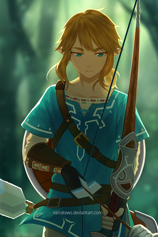 BotW] Fanart - Link (Zelda Breath of the wild) : r/zelda