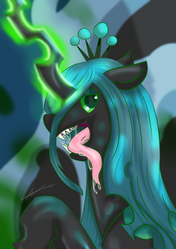 Fanart: Queen Chrysalis