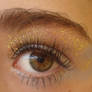 Silver and Gold Eye stock 1