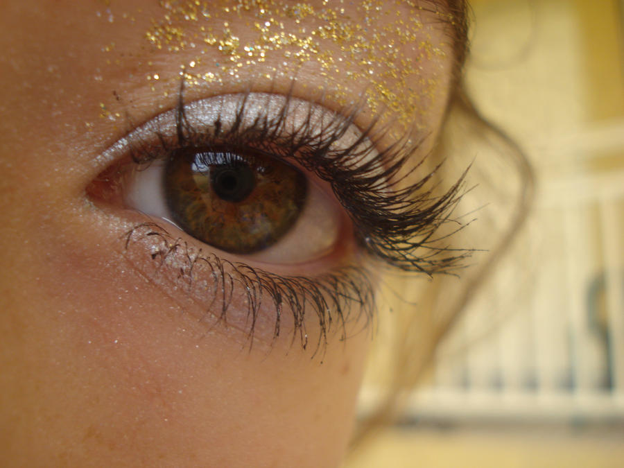 Silver and Gold Eye stock 4