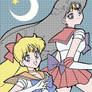 Sailor Mars and Venus