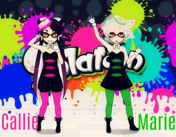 [[ KISEKAE ]] Splatoon Squid Sister]] Marie^Callie