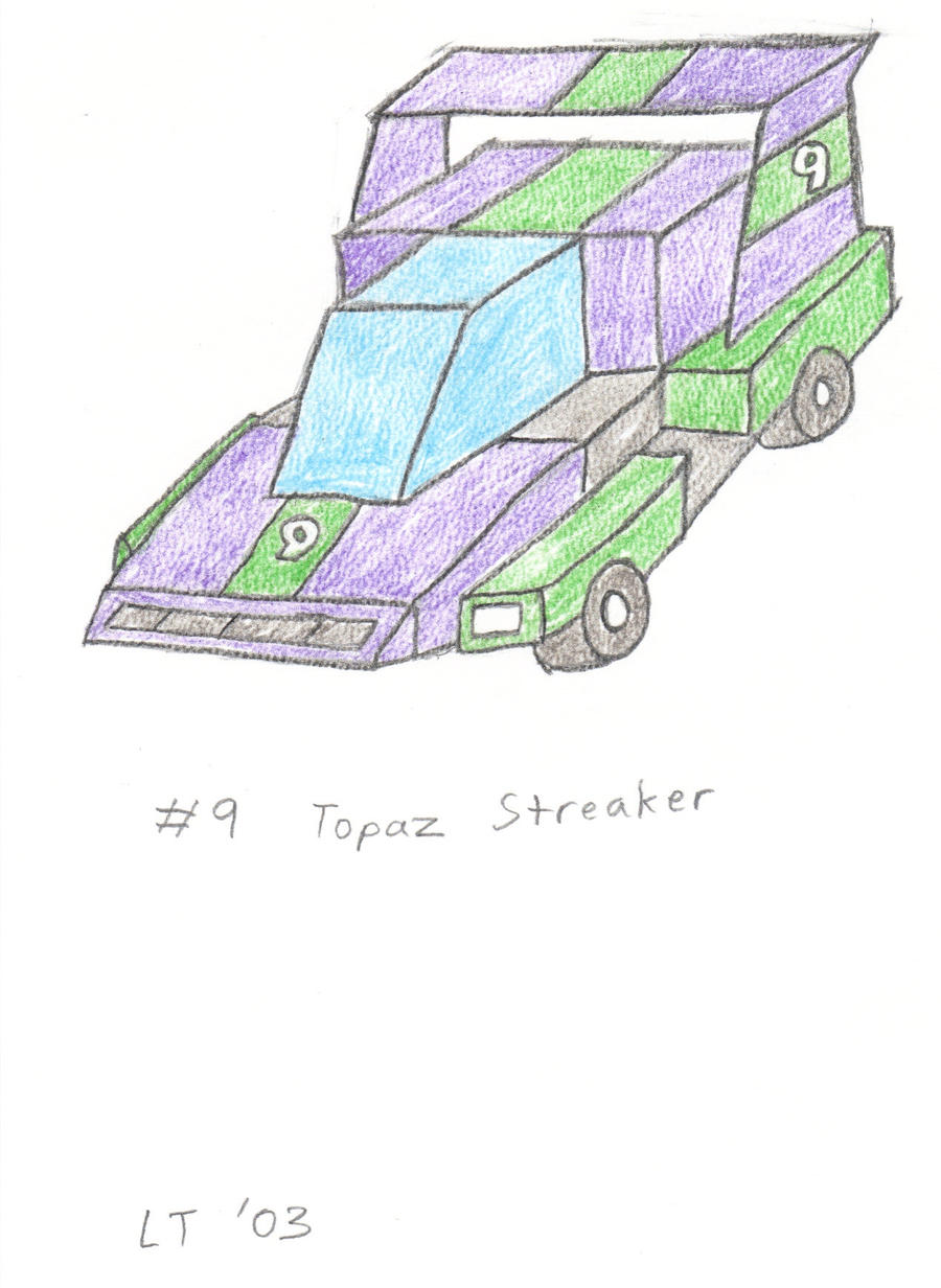 No. 9 Topaz Streaker