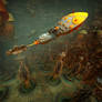 To the depths of the ocean where all hopes sank...