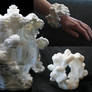 Mandelbulb Bracelet #1 -3D printed fractal jewelry