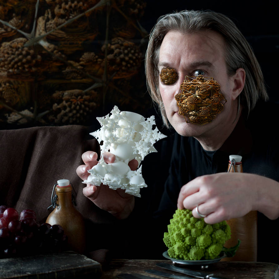 The GRAIL and a Basket of Bread in my Eye by MANDELWERK