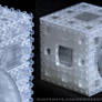 Inverted Menger Sponge 3D print EXTREMELY DETAILED