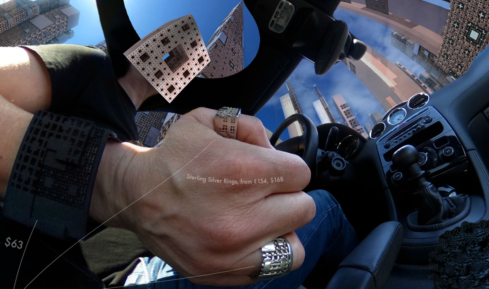 Menger City Cruise - 360 Degree Fractal Scenery by MANDELWERK