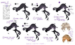 old hair painting tutorial