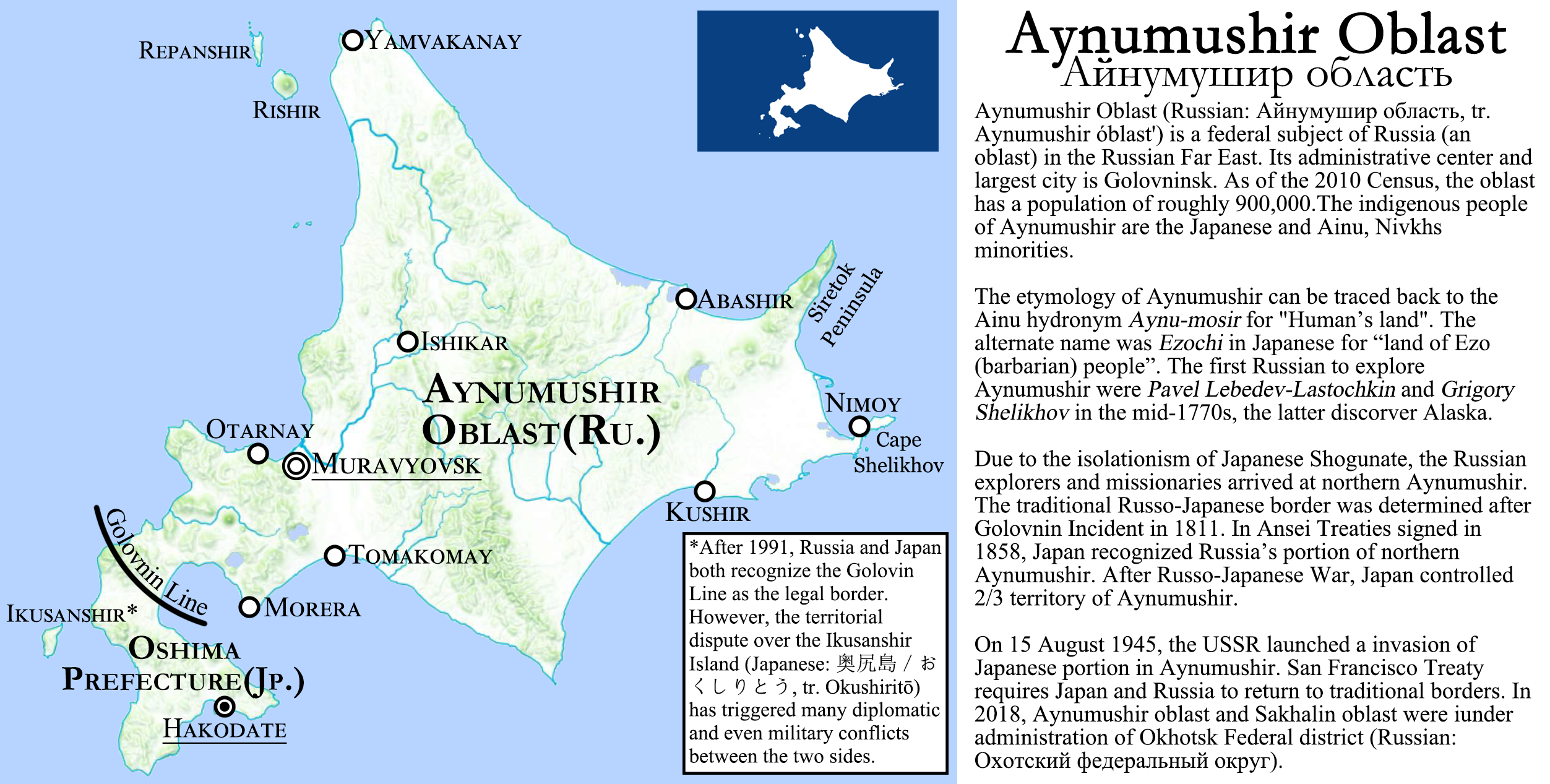 Russian Colonization of Hokkaido by myygz on DeviantArt