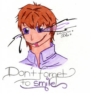 [ don't forget to smile. ]