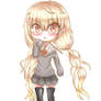 Silver blossom chibi