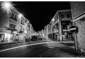 villacher hauptplatz B/W