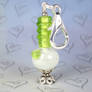 Pixie Dust Bong Lampwork Charm