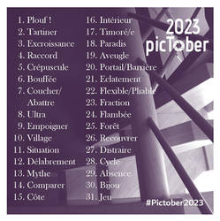 pictober 2023 - liste