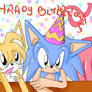 Happy 19th birthday sonic