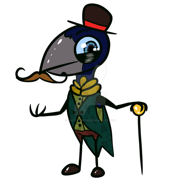 Dapper Bird Dapper Bird Adopt (closed) by PartyFrosting on DeviantArt