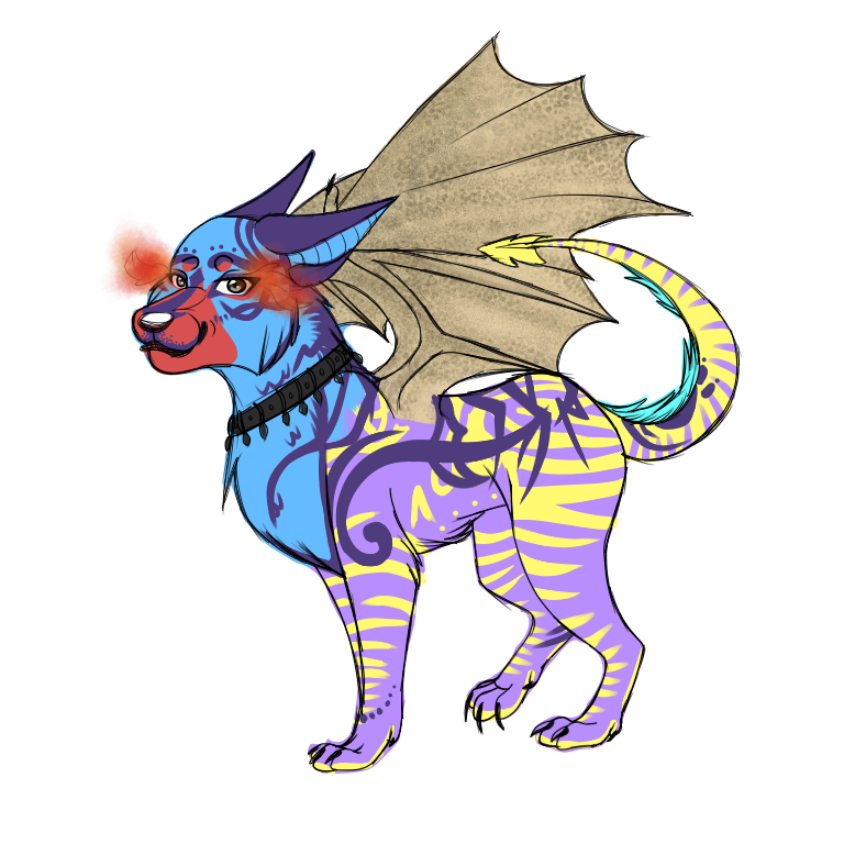 Imp sketch commission by wolfkit2217 on DeviantArt