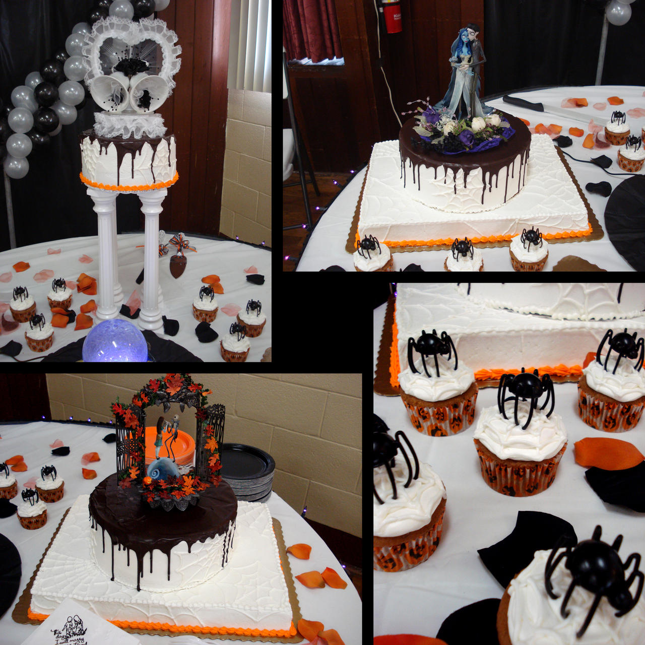 Halloween Wedding Cake by Erisana on DeviantArt