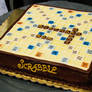 Scrabble Cake