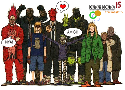 Dorohedoro friendship