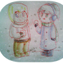 LN  zane and pixal in the snow