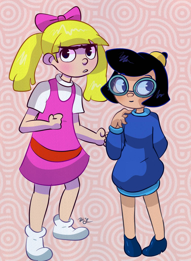Helga And Phoebe By Delijz On DeviantArt helga-and-phoebe-by-delijz-on-deviantart