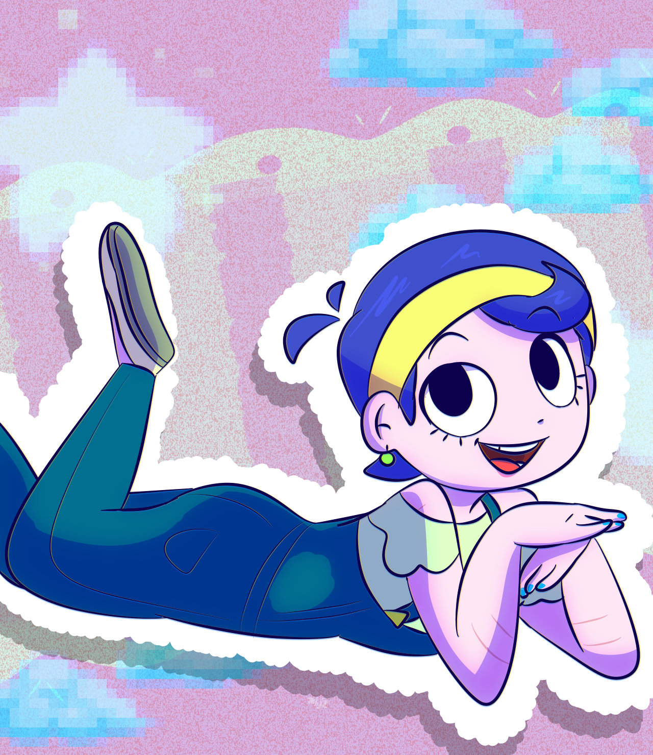 Sometimes Blue by Delijz on DeviantArt