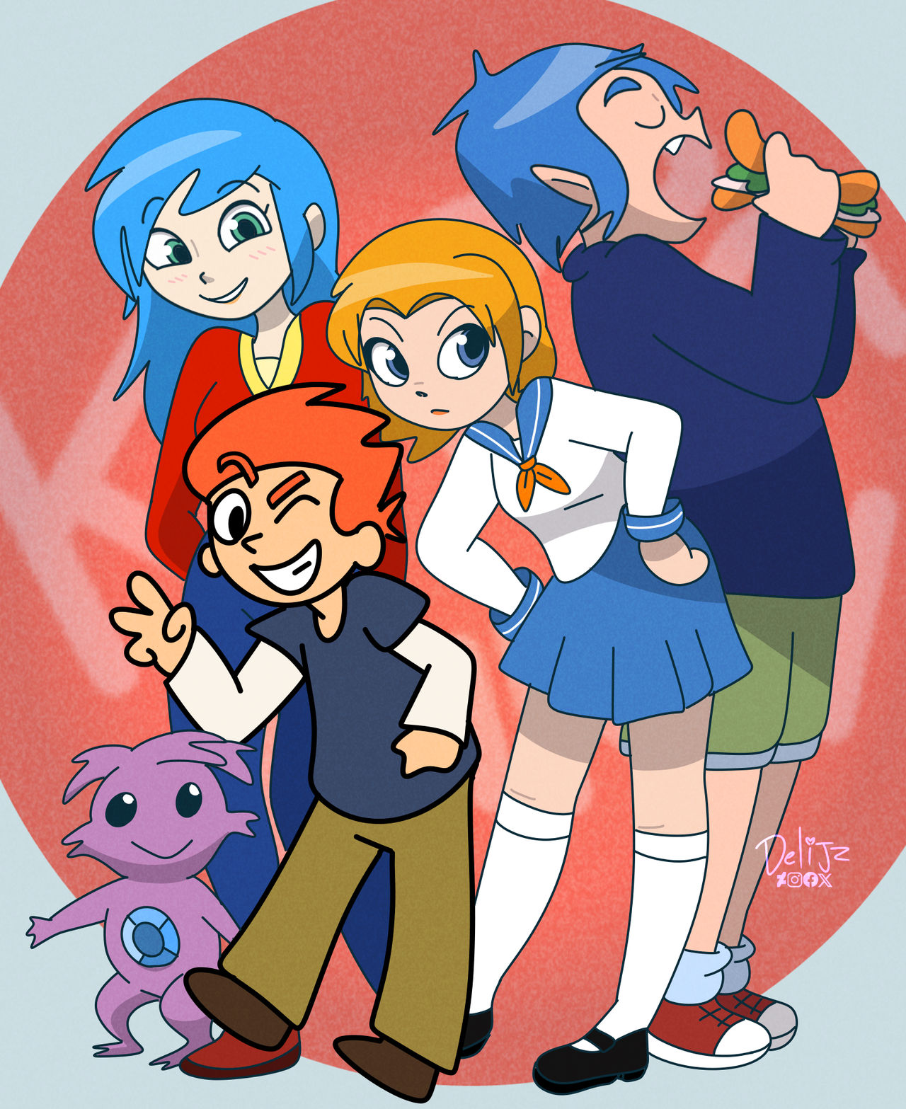 Kappa Deviantart Kappa mikey by Delijz on DeviantArt
