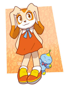 Cream The rabbit and Chaos