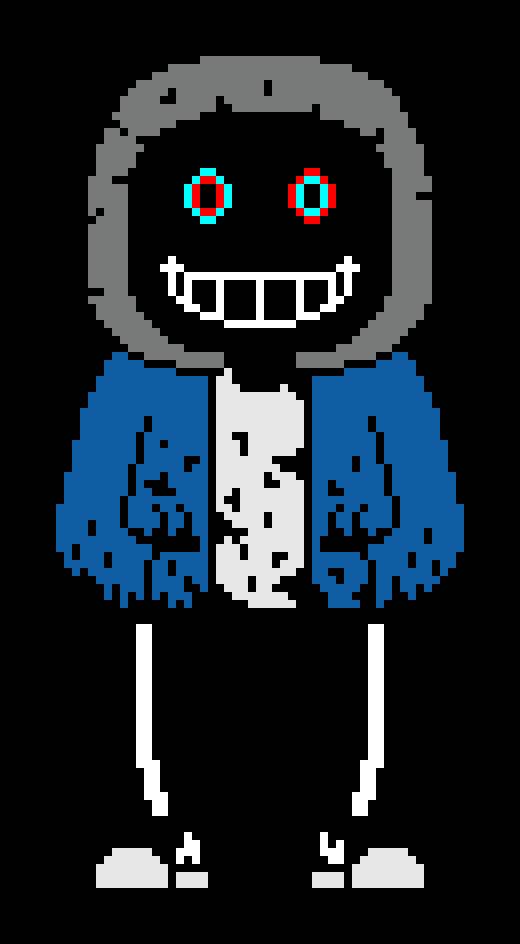 DustTale Sans sprite by me by PhantomDestroyer000 on DeviantArt