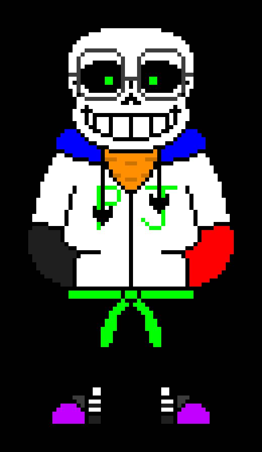 Sans Battle Sprite v2 AU Project by JesterBones4150 on DeviantArt