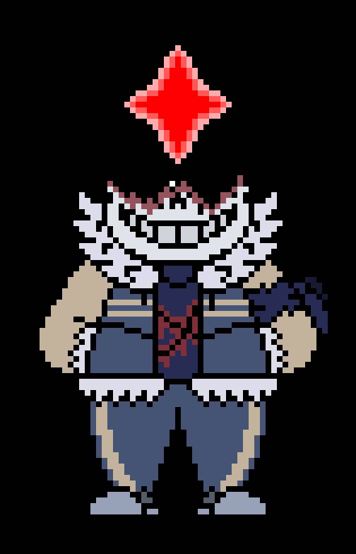 Sans and Underfell Sans Battle Sprites Revamp by JesterBones4150