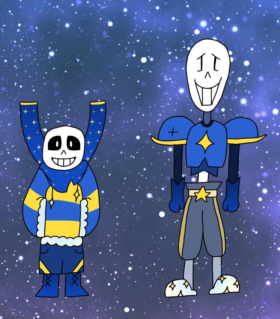 Sans and Underfell Sans Battle Sprites Revamp by JesterBones4150