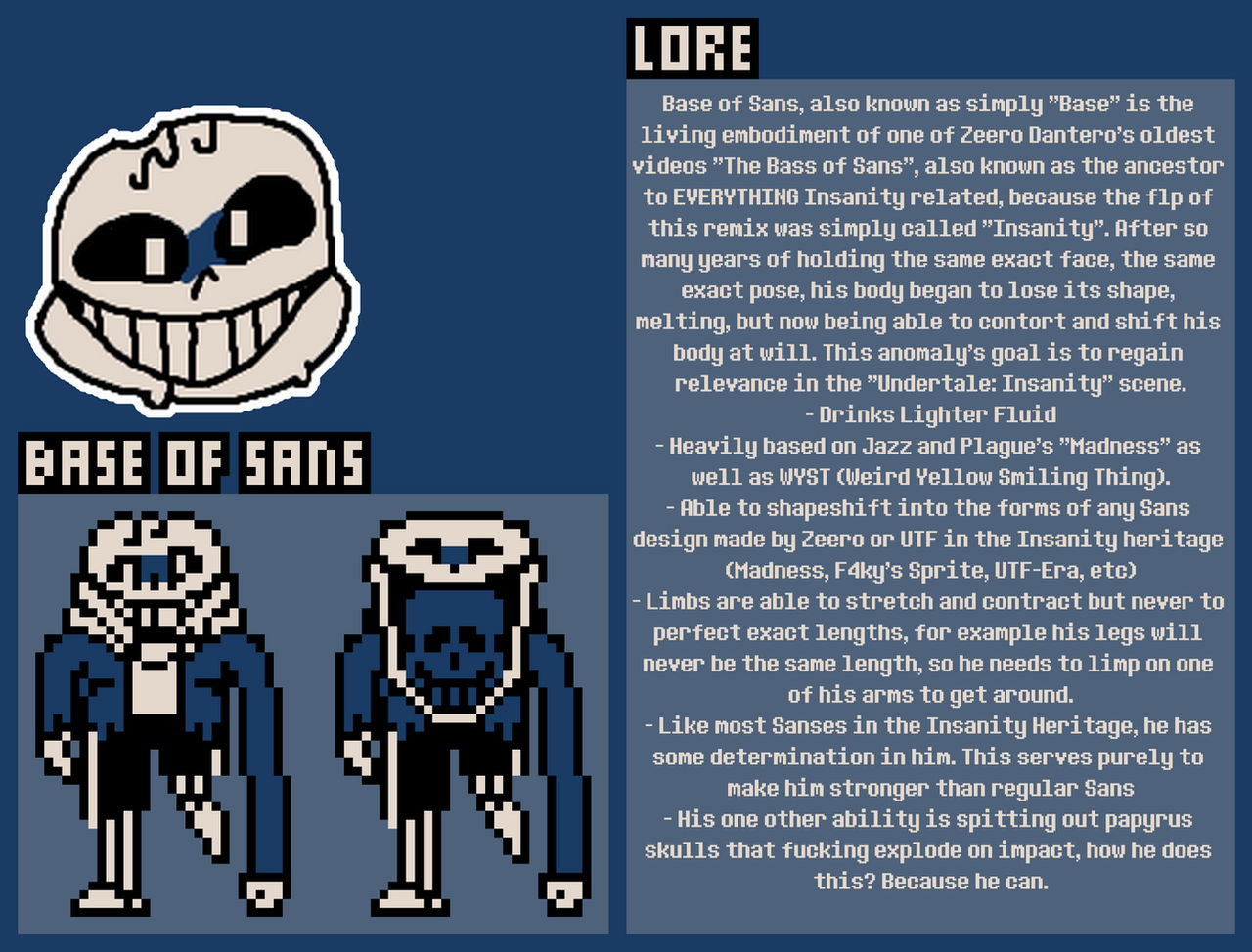 Sans Reference Model Base of Sans Ref Sheet by JesterBones4150 on DeviantArt